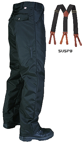 PANTALON HOMME NYLON 400 DENIERS CAOUTCHOUTÉ DOUBLÉ NYLON PIQUÉ