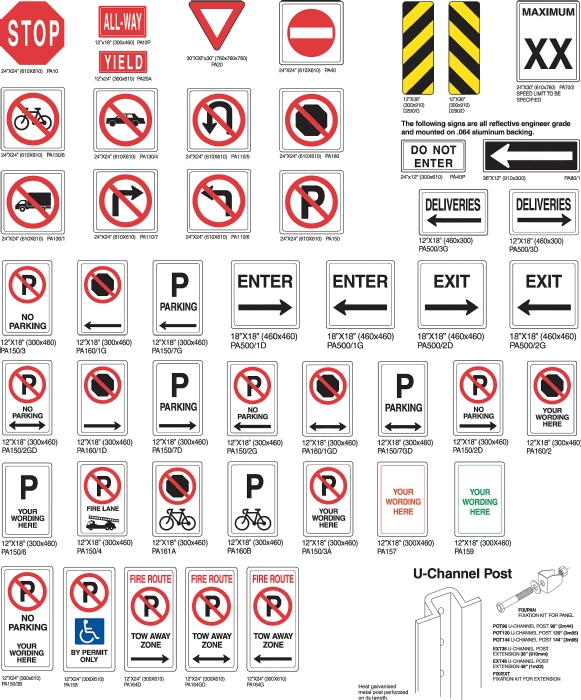 ENSEIGNE POUR LA SIGNALISATION ROUTIÈRE
