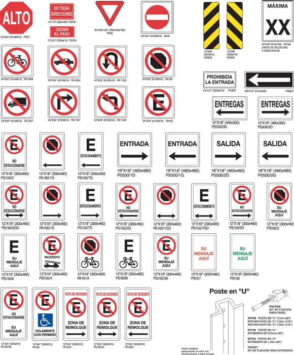 ENSEIGNE POUR LA SIGNALISATION ROUTIÈRE