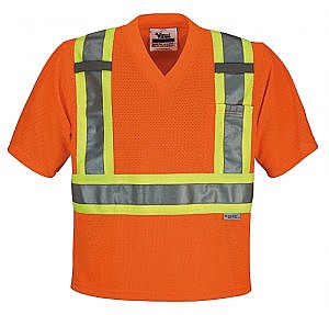 T-SHIRT POLYESTER AVEC BANDES