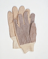 GANT COTON PAUME CUIR FENDU