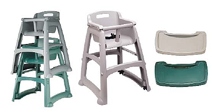 Chaises hautes - RUBBERMAID