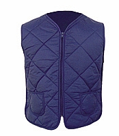 VESTE SANS MANCHE POUR RÉFRIGÉRATEUR DOUBLÉ POLAR 100% NYLON POUR HOMME
