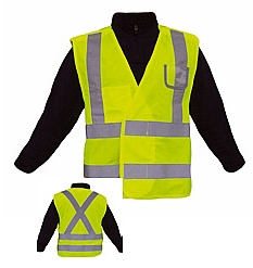 Veste de sécurité JACKFIELD avec bandes réfléchissantes 3M