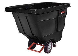 Chariot 1/2  verge³ à bascule - RUBBERMAID