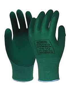 GANT ENDUIT LATEX SUR BAMBOU