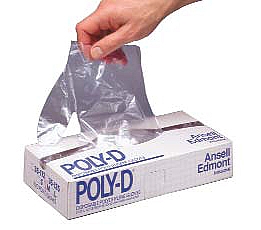 POLY-D gants en polyéthylène jetables - ANSELL