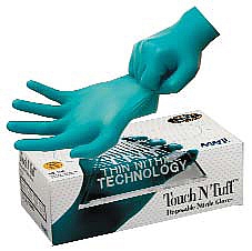 TOUCH N TUFF gants de nitrile jetables - ANSELL
