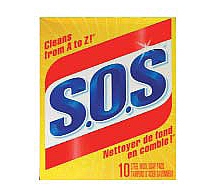 Tampons laine d'acier S.O.S®