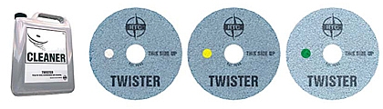 Système de nettoyage et polissage TWISTER - GLIT MICROTRON