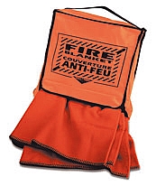 Couverture de laine avec pochette - NORTH