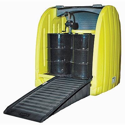 Remise & système 4 barils Spillpallet