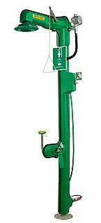 Douche oculaire/faciale et d'urgence chauffantes