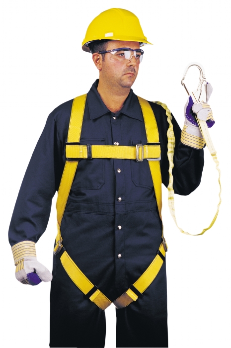 Harnais avec longe permanente