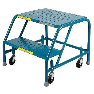 Échelles roulantes sécuritaires sans rampes - Kleton