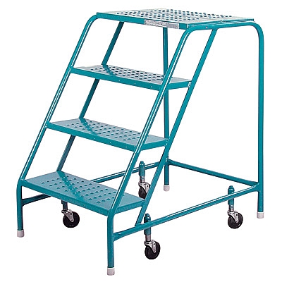 Échelles roulantes sécuritaires sans rampes - Kleton