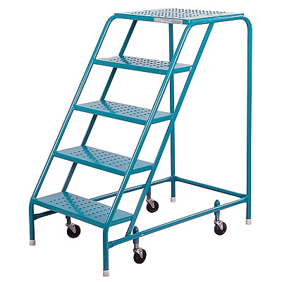 Échelles roulantes sécuritaires sans rampes - Kleton