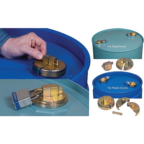 Verrous à baril en acier sans cadenas