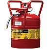 BIDONS SÉCURITAIRES D.O.T.D'ACCUFLOW, 5 GAL, ROUGE
