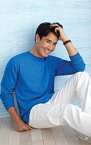 T-SHIRT GILDAN COL ROND HOMME OU FEMME MANCHES LONGUES 100% COTON 