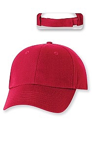 CASQUETTE 100% COTON  AVEC VELCRO