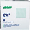COMPRESSE GAZE STERILE 4X4 