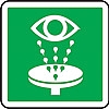 ENSEIGNE DOUCHE OCULAIRE
