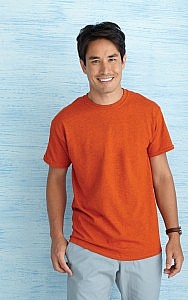 T-SHIRT GILDAN COL ROND HOMME OU FEMME MANCHES COURTES 100% COTON 