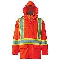 IMPERMEABLE HAUTE VISIBILITE 3 EN 1 DOUBLE POLAR 300 DENIERS 