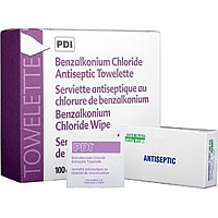 Serviettes antiseptiques au chlorure de Benzalkonium