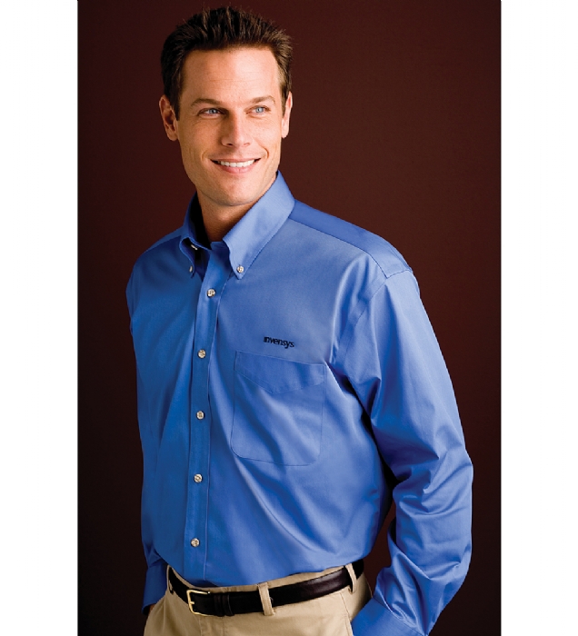 CHEMISE REGULAR FIT FORSYTH HOMME OU FEMME MANCHES LONGUES 40/60 POLY/COTON