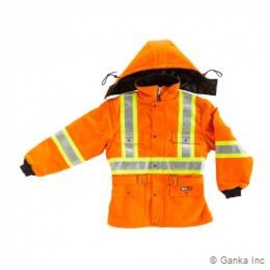 MANTEAU 600 DENIERS AVEC BANDES -40C