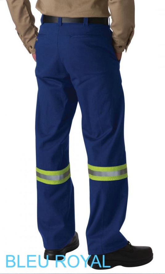 PANTALON AVEC BANDES RÉFLÉCHISSANTES IGNIFUGES