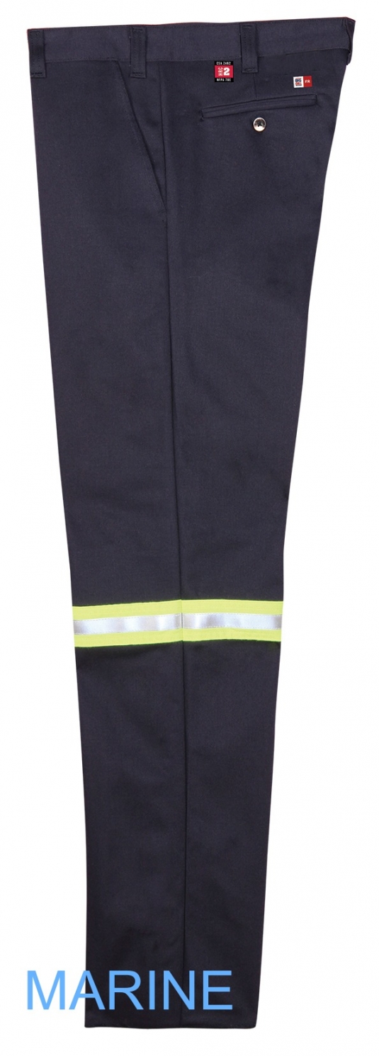 PANTALON AVEC BANDES RÉFLÉCHISSANTES IGNIFUGES