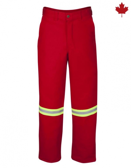 PANTALON AVEC BANDES RÉFLÉCHISSANTES IGNIFUGES