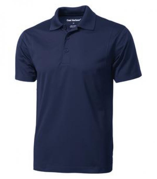 POLO COAL HARBOUR HOMME MANCHES COURTES 100% POLYESTER