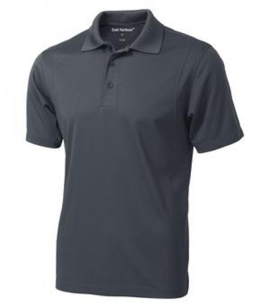 POLO COAL HARBOUR HOMME MANCHES COURTES 100% POLYESTER