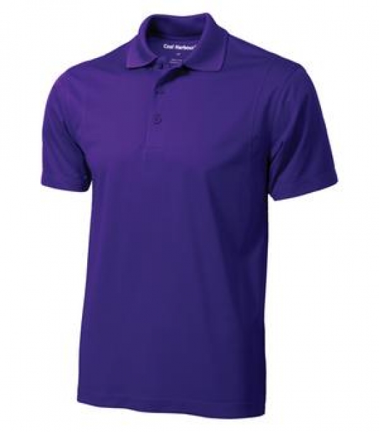 POLO COAL HARBOUR HOMME MANCHES COURTES 100% POLYESTER