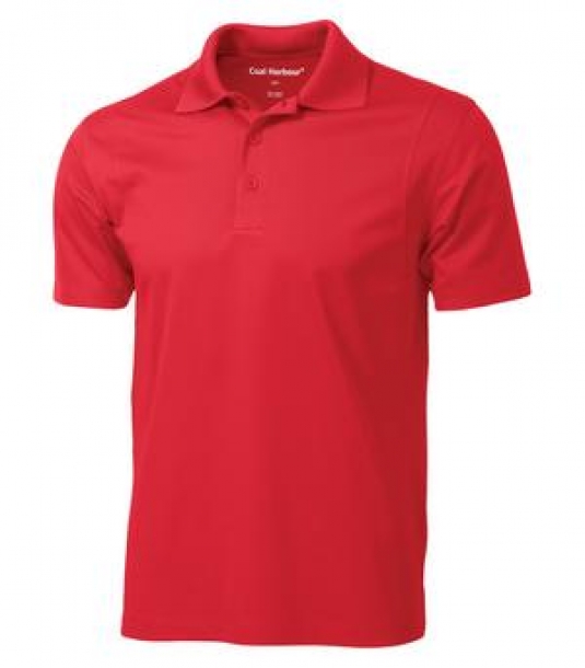 POLO COAL HARBOUR HOMME MANCHES COURTES 100% POLYESTER