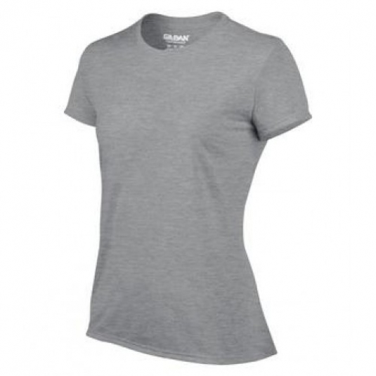 T-SHIRT GILDAN COL ROND HOMME OU FEMME MANCHES COURTES 100% POLYESTER