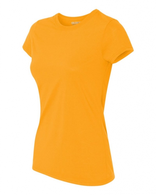 T-SHIRT GILDAN COL ROND HOMME OU FEMME MANCHES COURTES 100% POLYESTER