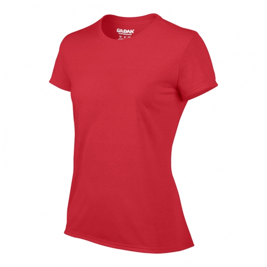 T-SHIRT GILDAN COL ROND HOMME OU FEMME MANCHES COURTES 100% POLYESTER