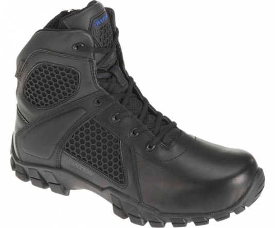 BOTTE UNIFORME BATES 6'' HOMME SANS CAP ET SEMELLE, AVEC MEMBRANE IMPERMÉBLE ET ZIP