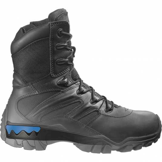 BOTTE UNIFORME BATES 8'' HOMME SANS CAP ET SEMELLE AVEC ZIP