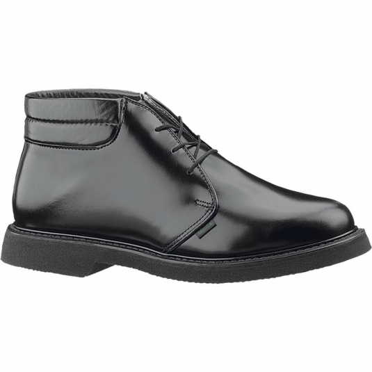 SOULIER UNIFORME UNISEXE TRÈS LUSTRÉ AVEC BRACELET REMBOURRÉ