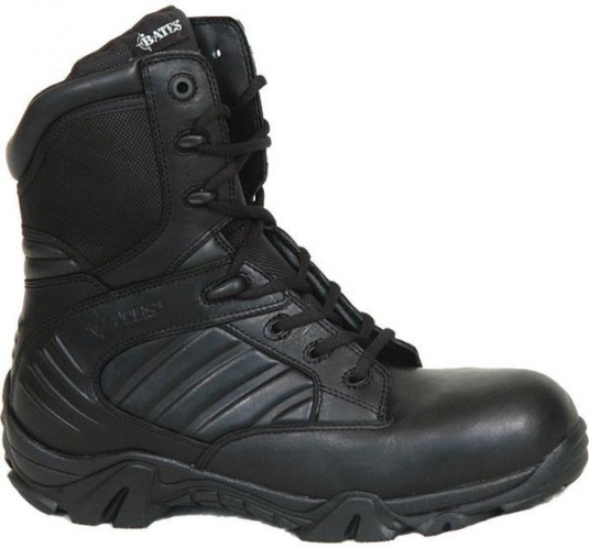 BOTTE UNIFORME BATES 8'' FEMME DOUBLÉ AVEC CAP ET SEMELLE