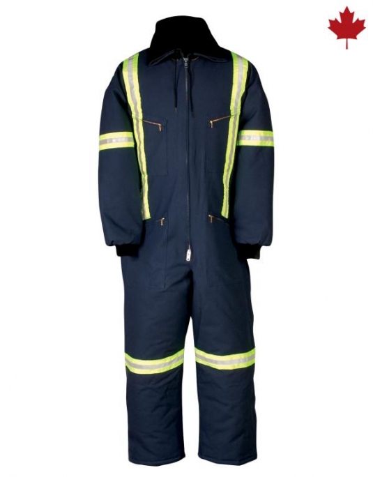 COUVRE-TOUT DOUBLÉ POLYESTER 100% COTON DUCK AVEC ZIPS AUX JAMBES