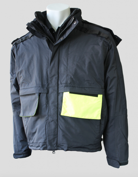 MANTEAU BOMBER EVIN 5/1 BLUEBLACK 