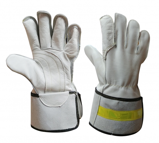 Gants de monteur avec bande réfléchissante