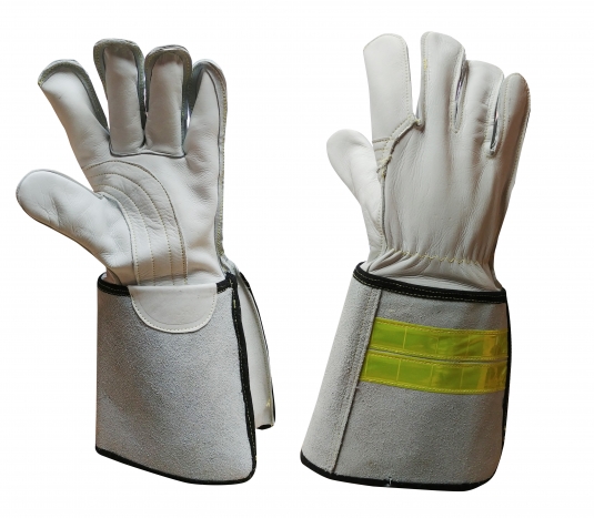 Gants de monteur avec bande réfléchissante